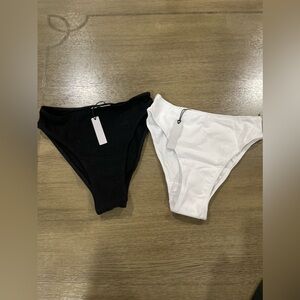 Rumored panties black white